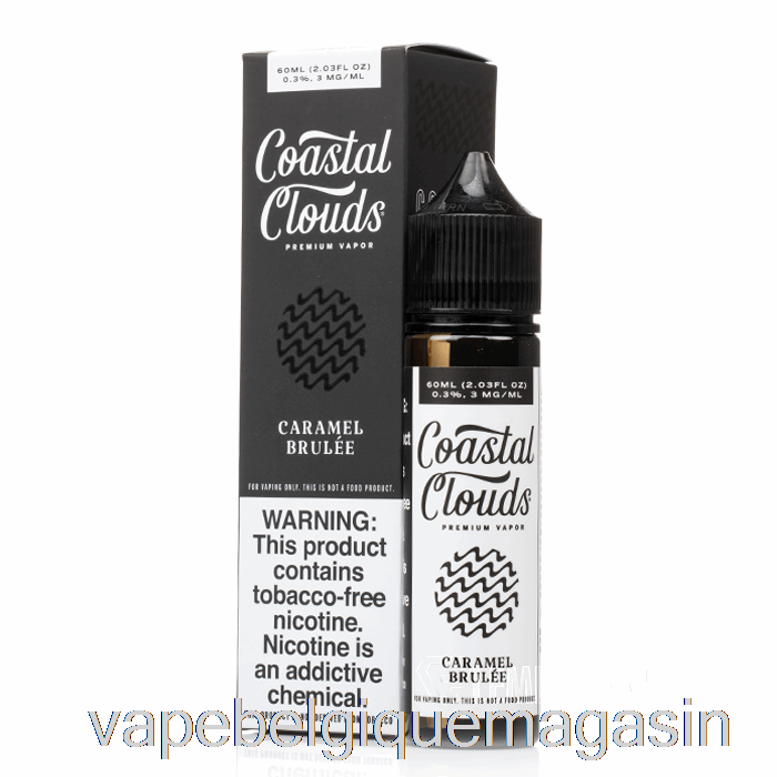 Vape Belgique Caramel Brûlée - Coast Clouds Co. - 60 Ml 0 Mg